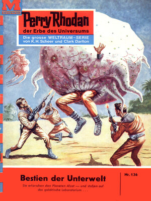 cover image of Perry Rhodan 136